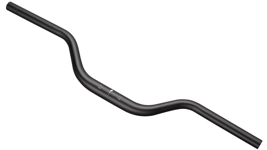 Specialized BAR KIDS MINI-RISE HANDLEBAR, 25.4MM, 580MM WIDTH, ALLOY, 60MM RISE / 5-DEG BACKSWEEP, 19MM DIAMETER AT GRIP MOUNT
