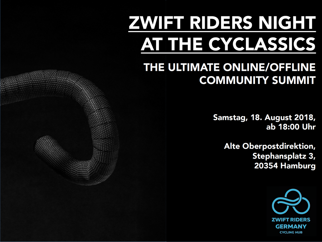 Zwift Riders Night at the Cyclassics 2018