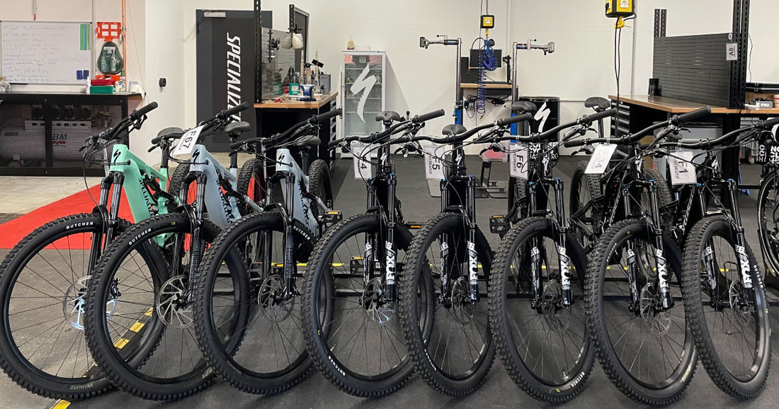 LEVO Testbikes im Specialized Service Center by CCHH