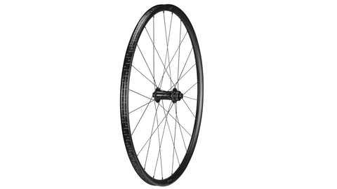 Specialized WHL TURBO, 700C, FRONT, ALLOY, TA 12X110MM (Road Boost), DISC, CENTERLOCK, 24H - BLACK W/ TURBO DCL
